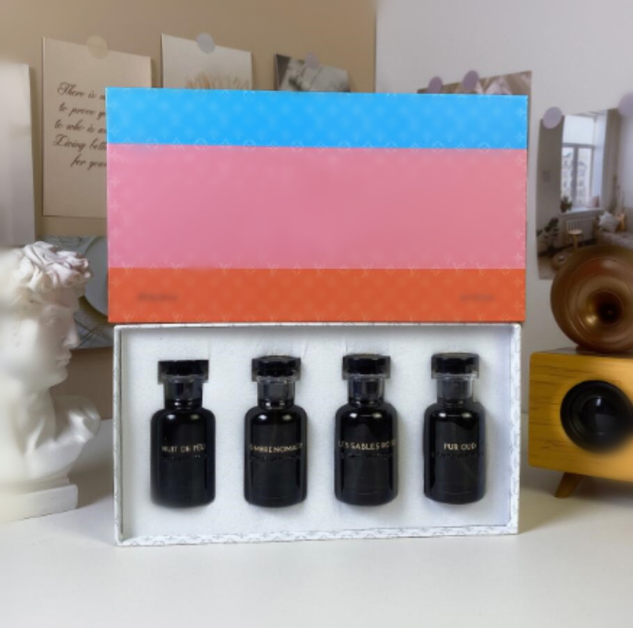 Perfume Set 30mlx4 OMBRE NOMADE LES SABLES ROSES PUR OUD CITY OF STARS CALIFORNIA DREAM 3X30ML High quality Designer Men Women perfume Lasting scent Cologne spray