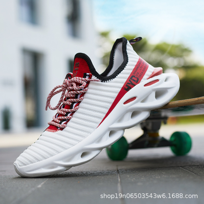 Free shipping designer trainers sneakers men orange white black red comfortable breathable outdoor leisure shoes 2025