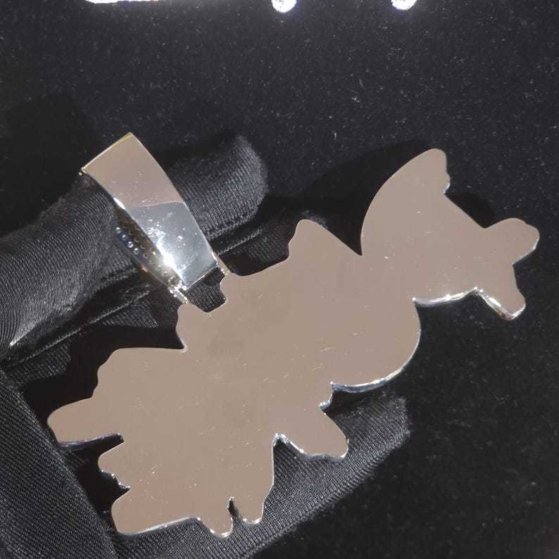 Custom pendant Hip Hop Moissante Luxury Jewelry Women Custom Iced out Name letter Pendant Necklace 925 Sier Cuban Chain Necklace