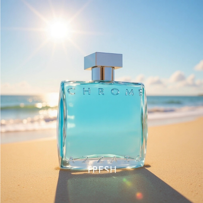 Popular Azaro Chrome Legend Chrome Element Men's Fresh Eau de Perfume Men's Fragrance 100ml Large Capacity Long-lasting Fragrance Fast Shipp