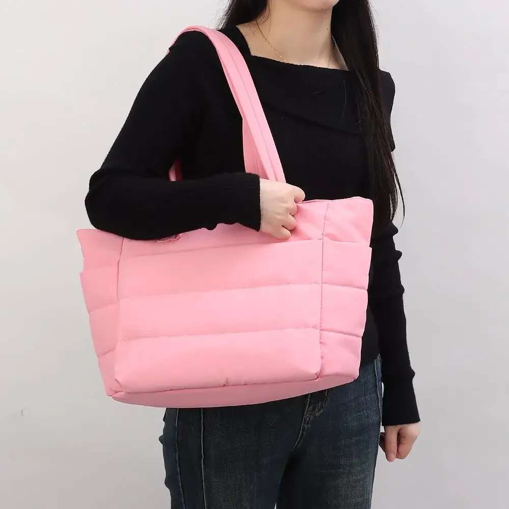 Simple modern women's new with large capacity for travel, school, and work, multifunctional handbag