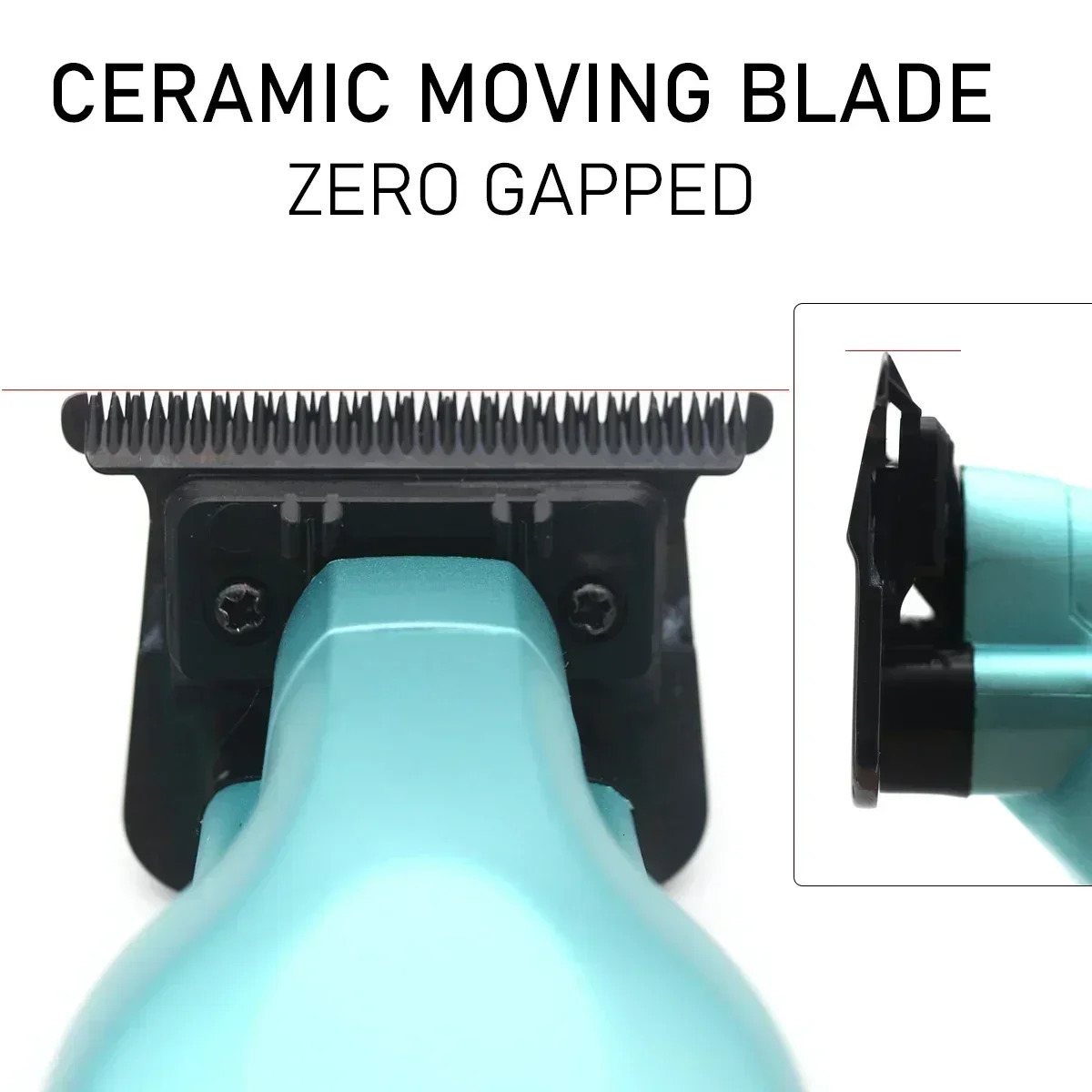 WMARK NG317 Hair Trimmer Machine Zero Gapped DLC Blade with Base Charger Professional Hair Clipper for Men Finishing Machine 251030