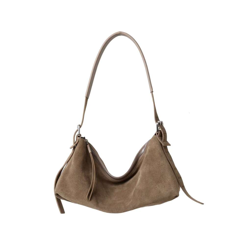 Luxury Bag Designer New Upgraded Version Matte Casual Niche Design High End Leather Underarm Single Shoulder Crossbody Bag