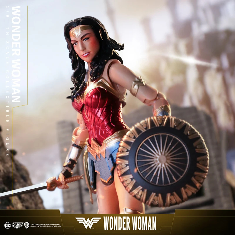 Fondjoy DC Comics Wonder Woman Diana Prince 1/9 Action Figure Wholesale - Collectible Model Kit with Movable Joints, Superhero Bulk Stock for Retailer