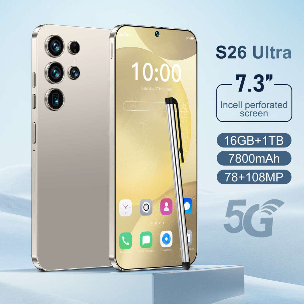 S Ultra NEW HD Global Edition Original Smart Dual Card Mah Battery Facial Recognition Function
