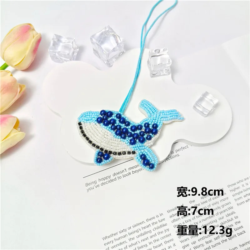 XMESSUN Handbeaded Beads Pendants for Womens BagFashion Pearl Diamond Keychain Charm Arabia Date Palm Tree Starfish A659 251030