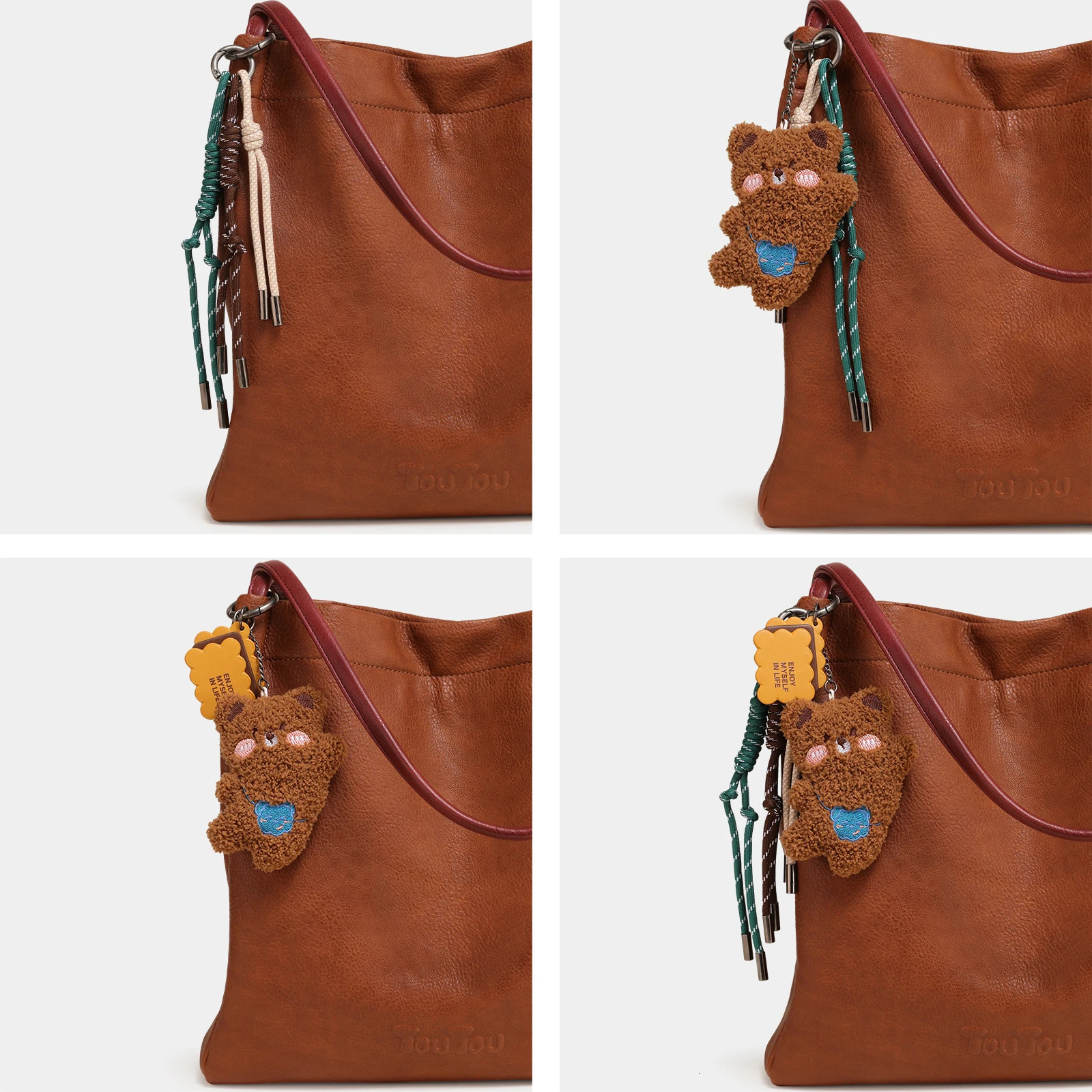 TOUTOU Cute Dog Pendent for Women Bag Original Pendent Without Bag 251030