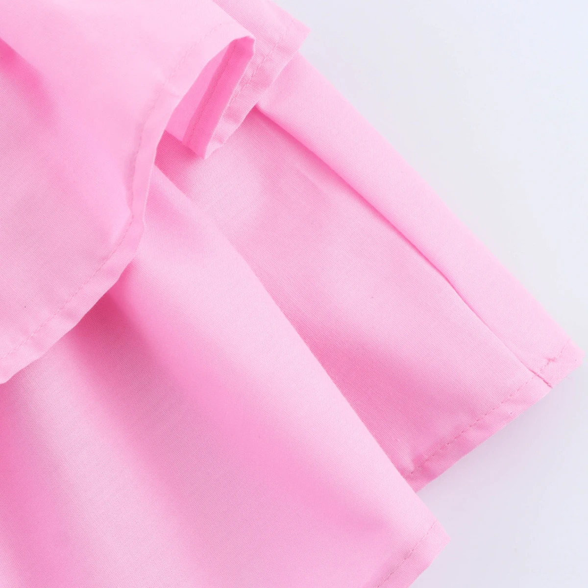 ZBZA Womens Ombination Halter Dress Vneck Sleeveless Back Cross with Ruffles Mini Skiing SpringSummer Fashionable Short Skirt 250402m