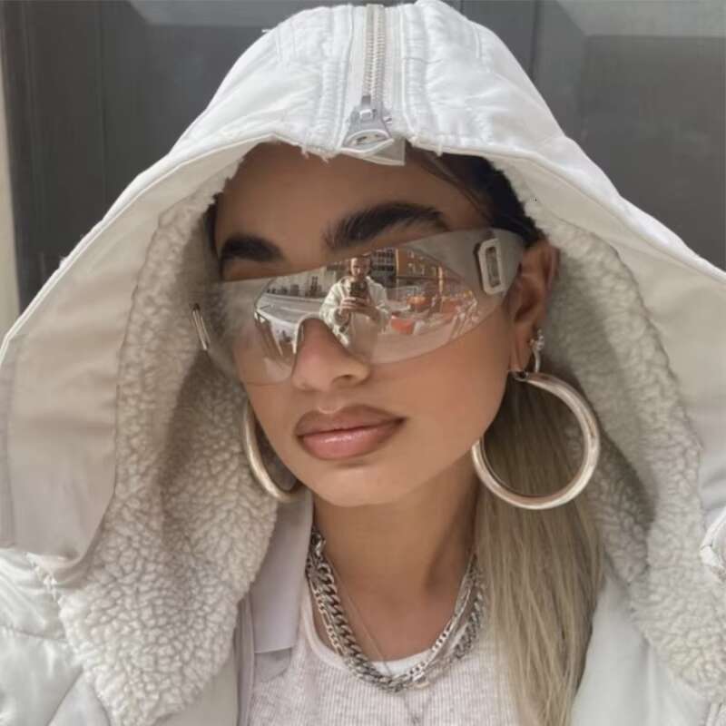 Fashion Commuting Cheap Sports Eyeglasses Uv400 Shades Eyewear Rimless Sunglasses
