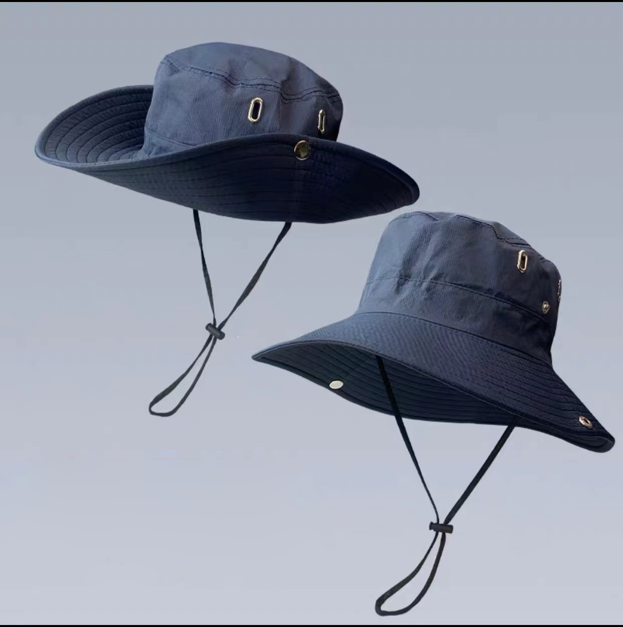 Men's and Women's Western Fisherman Hat with UV Protection for Hiking and Outdoors