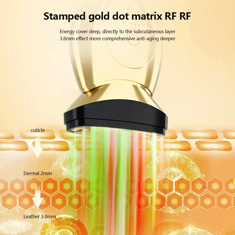 3in1 Portable Facial Massager Face Sculpting Vibration Red Light Electri Face Neck Massager Treatment Tool 251030