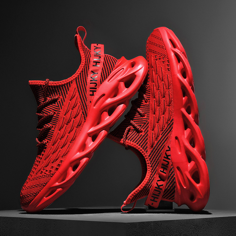 Men's Running 2025 New Design Super Cool Blade Pattern Sneakers Outdoor Breathable Comfortable Sports Trainers Platform Shoes Free Shipping plus 
