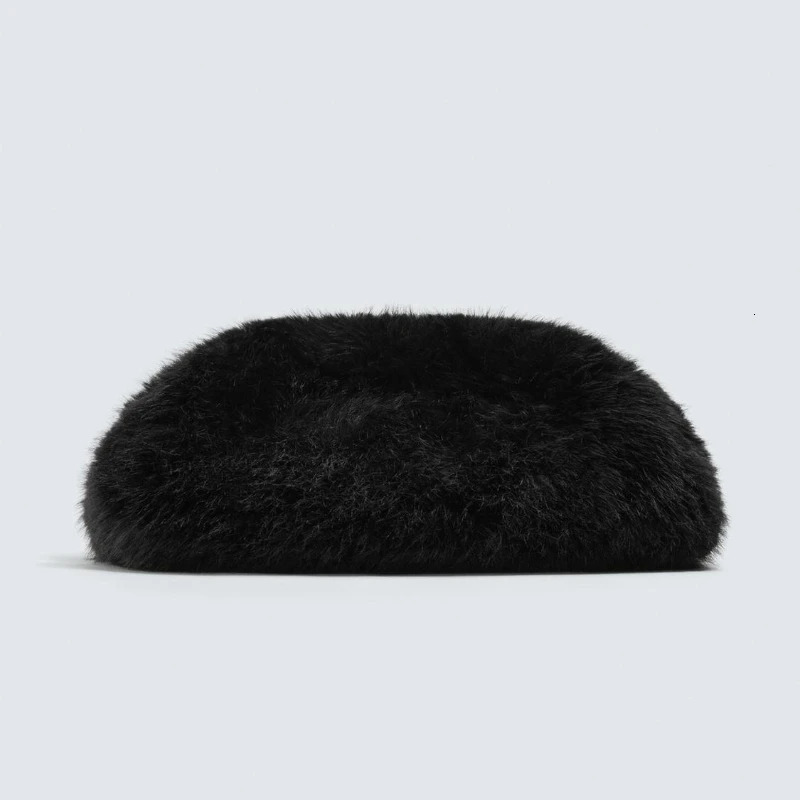 FAUX FUR ENVELOPE BAG y er Clutch Prom Bag Fashionable Fluffy Handbag Purses for Women Elegant 251030