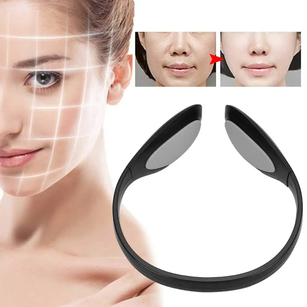 Electric V Face Massager Face Slimming Belt Facial Muscle Stimulator Facial Machine EMS VFace Exerciser 251030
