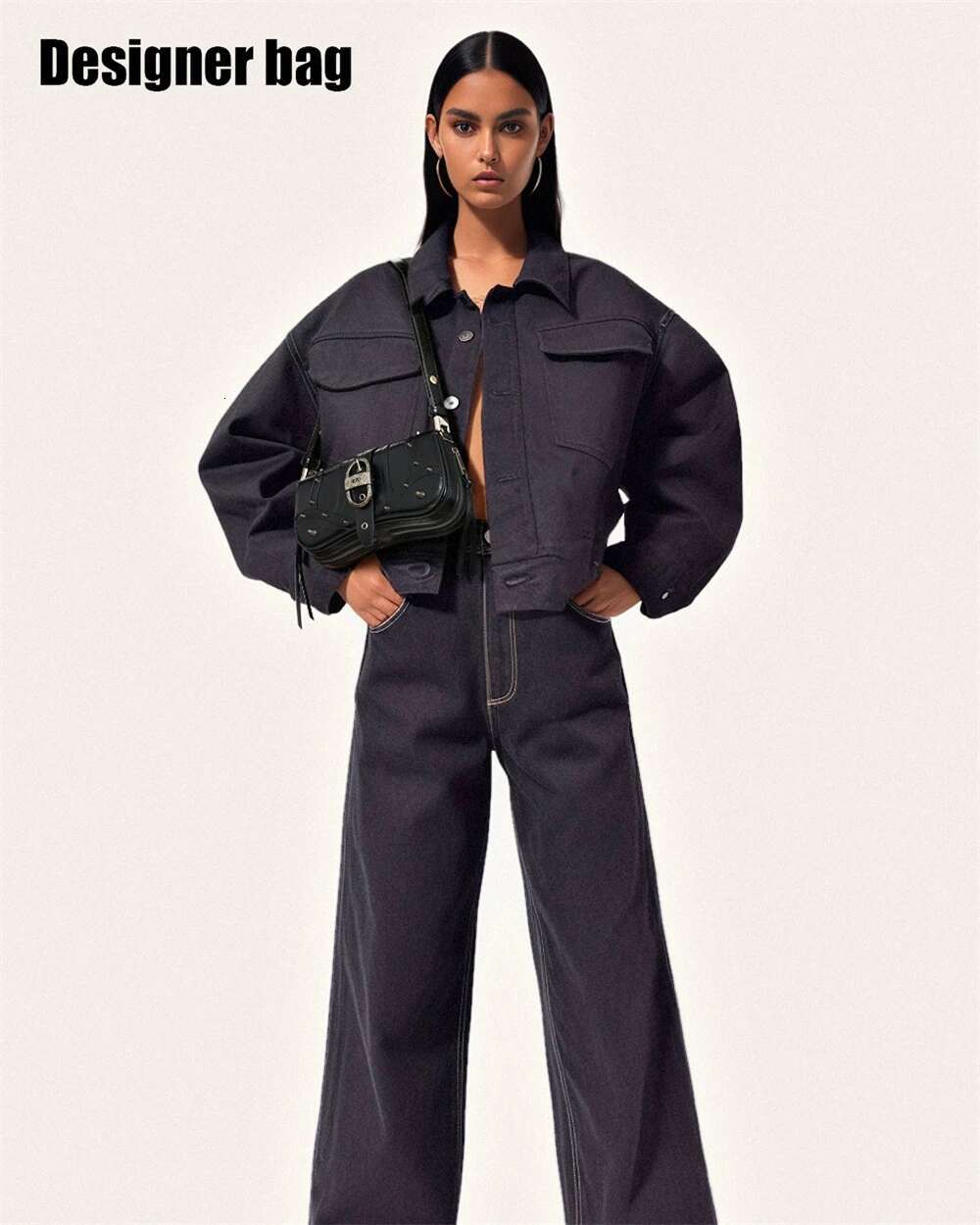 Fashion New Baguette Underarm Large Capacity Ladies Shoulder Niche Design Brand Waist Bag