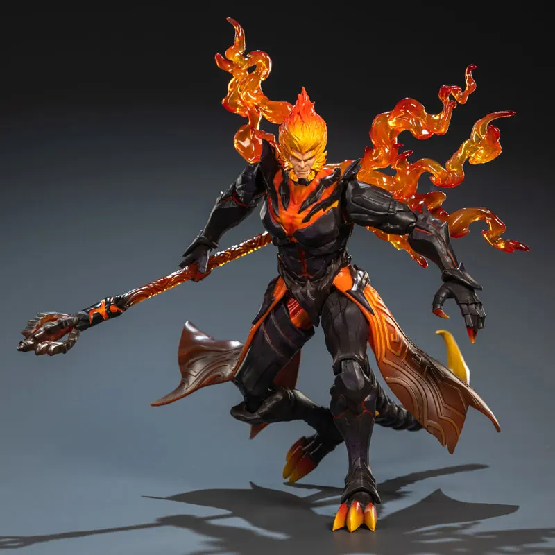 Fondjoy Honor of Kings Sun Wukong Hellfire 1:9 Model Kit Wholesale, Movable Joints Collectible Action Figure for Boys Gift, Anime Collection Ready To 