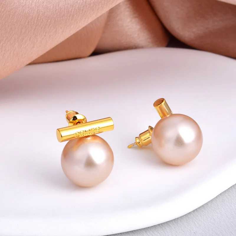 Luxury brand fashionable imitation pearl earrings Frances lowest temperature womens daily jewelry accessories Y250401