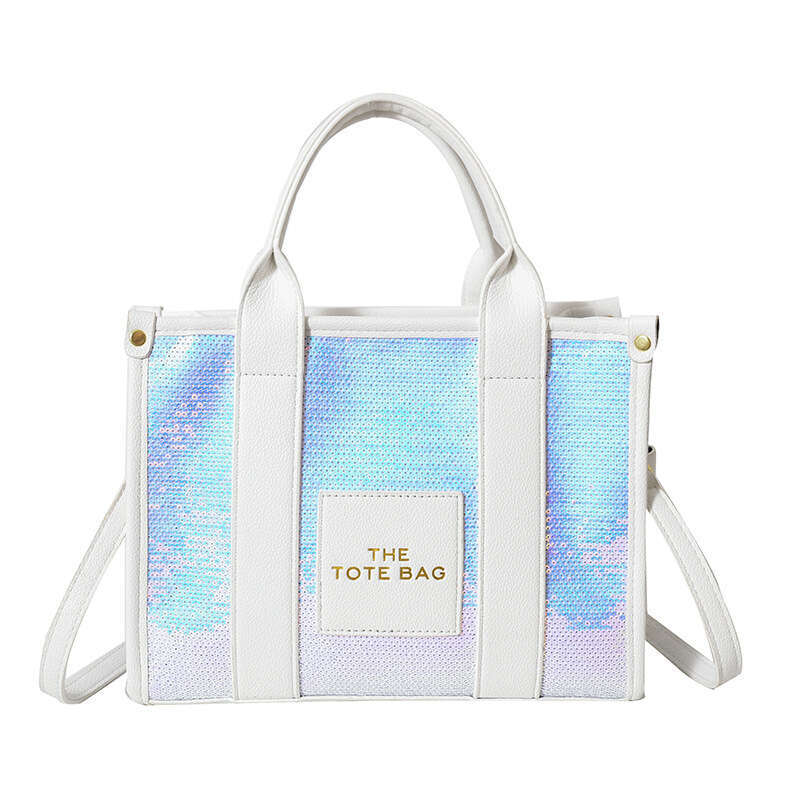 Korean Fashion Popular Simple Sequin Bags Tote Bag Single Shoulder bag Crossbody sac Handbag Home Products