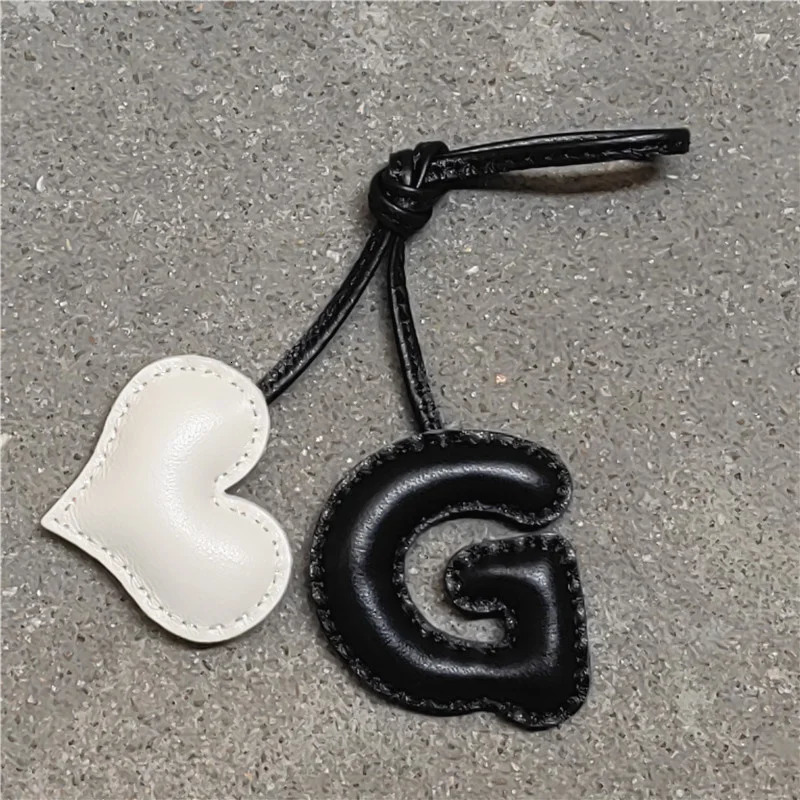 Q U K L Z V With Love Bag Pendant For Bag Charm Sheepskin Letter Love Pendant Car Highend Keychain Accessory 251030