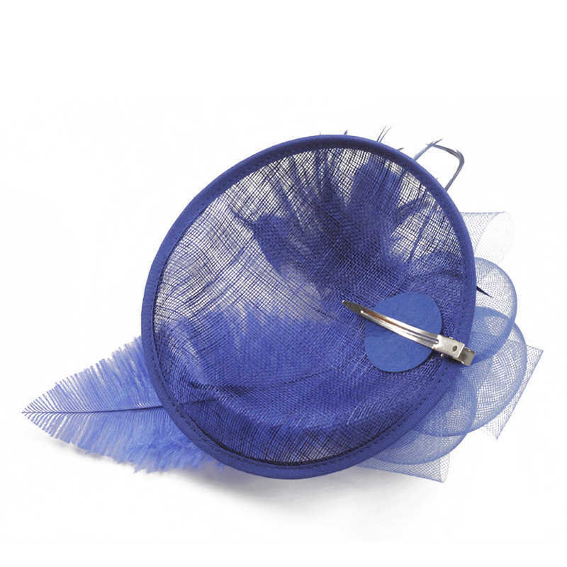 Brides wedding hat charming bow fashionable hair accessories womens party headwear mesh headwear millionaire M250402