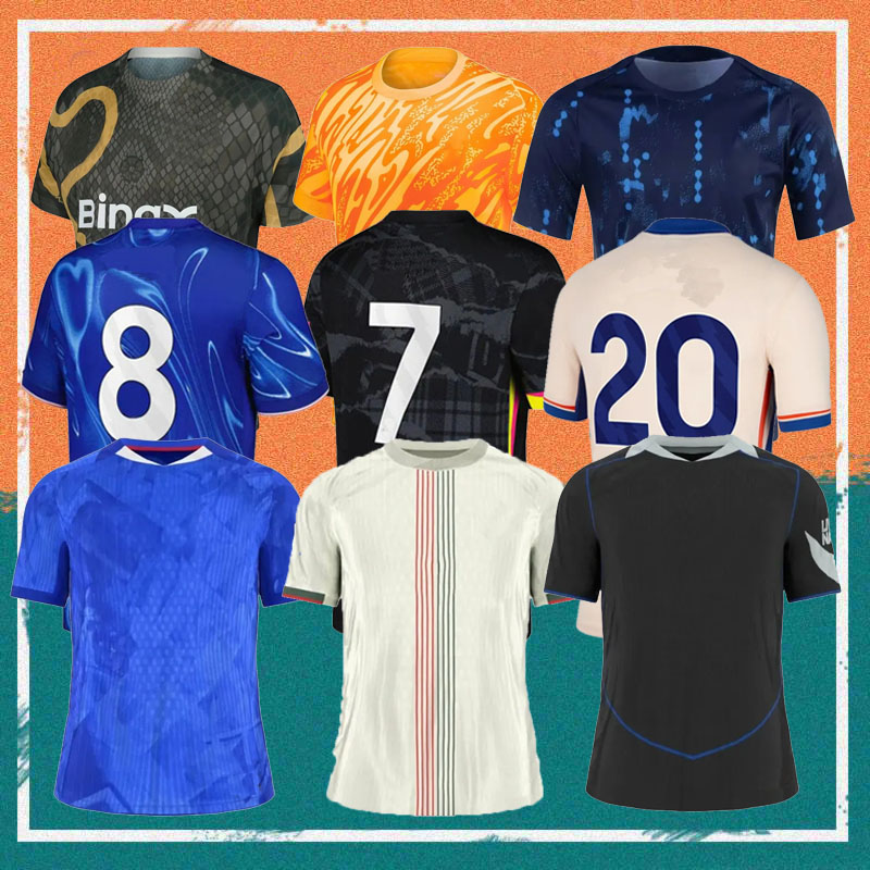 24/25/26 PALMER soccer jerseys 2025 Home NETO ENZO MUDRYK MADUEKE Football shirt NKUNKU JAMES COLWILL Kids kit mens uniform