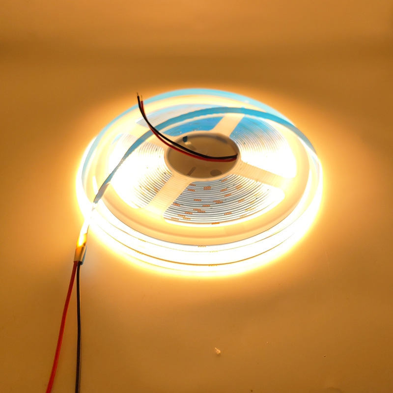 110V 220V COB LED Strip Light 320LEDs/m Ultra High Density 10M Roll 3000K 4000K 6000K IP20 Non-Waterproof flexible COB Strip
