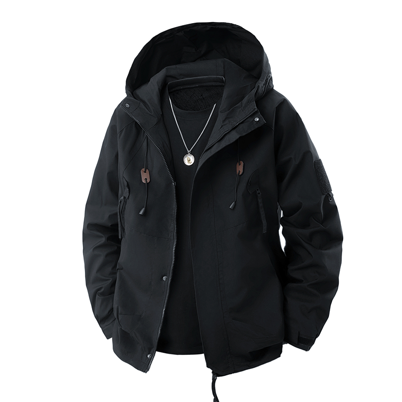 Men Jacket Summer Coats Male Fishing Windbreaker Jacket Man Camping Clothing Hot Day Waterproof Trip Outerwear Adult Coat Comfortable Solid Color Men 