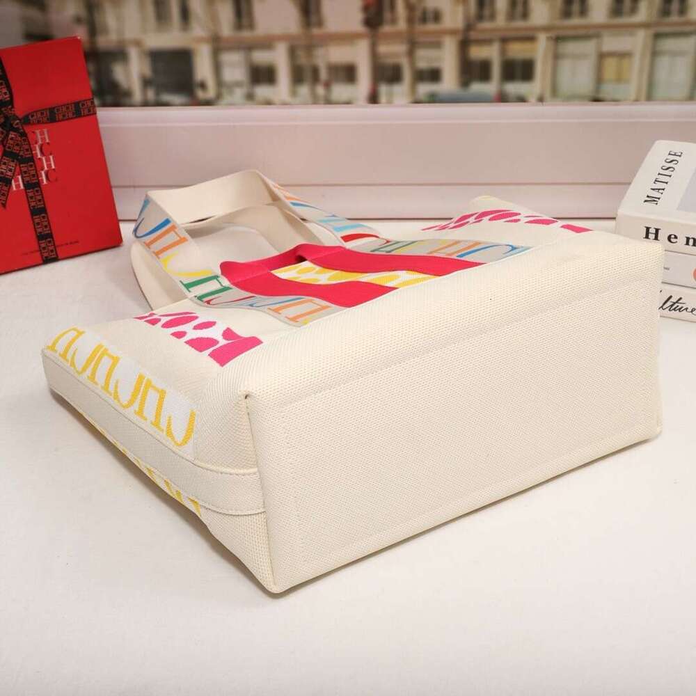 Women's Bags CHHC Fashion Women's New Casual Versatile Large Capacity Handheld Single Shoulder Woven Bag
