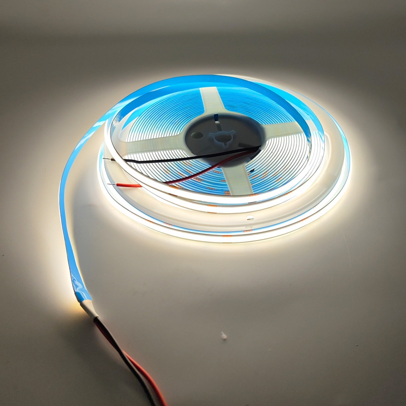 110V 220V COB LED Strip Light 320LEDs/m Ultra High Density 10M Roll 3000K 4000K 6000K IP20 Non-Waterproof flexible COB Strip