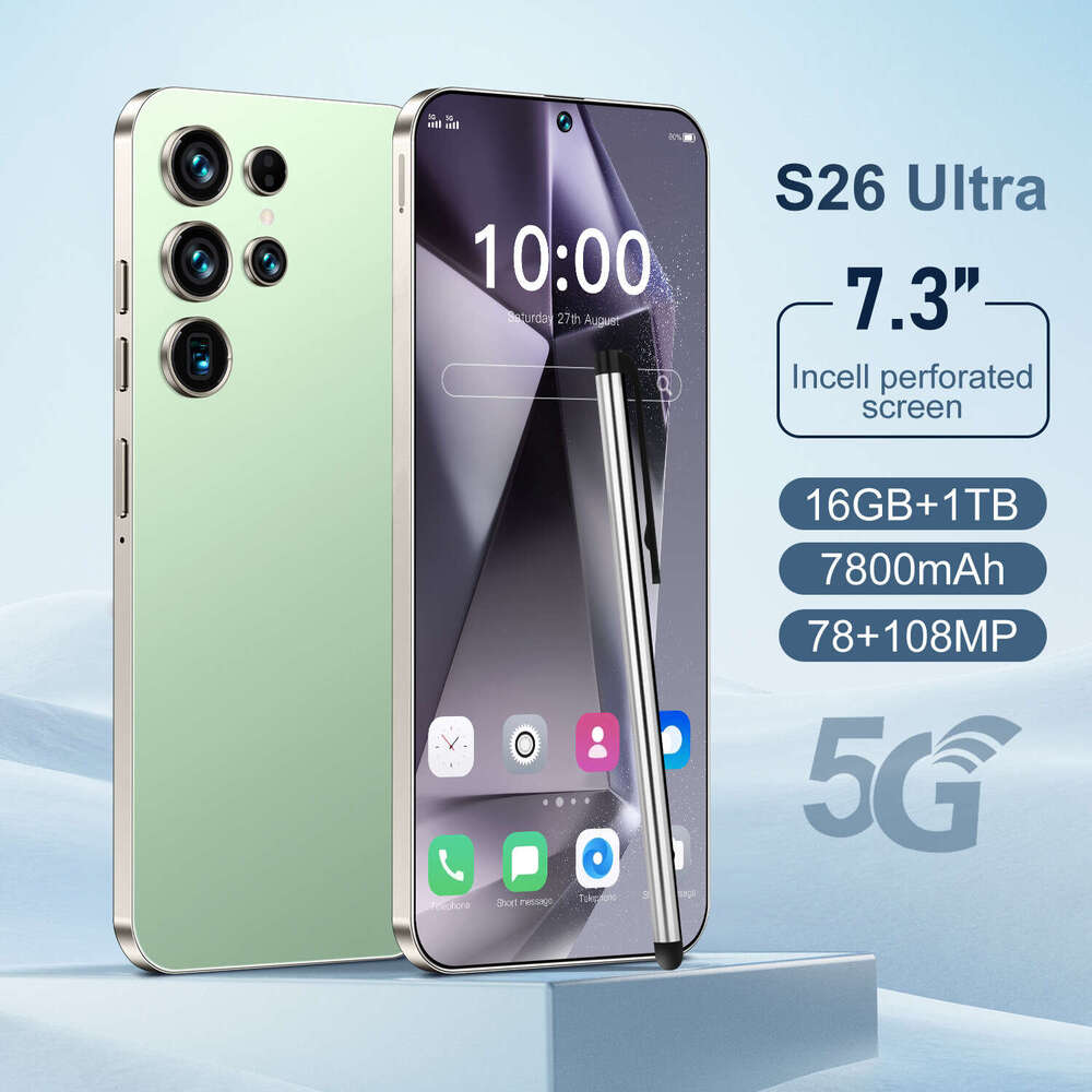 S Ultra NEW HD Global Edition Original Smart Dual Card Mah Battery Facial Recognition Function