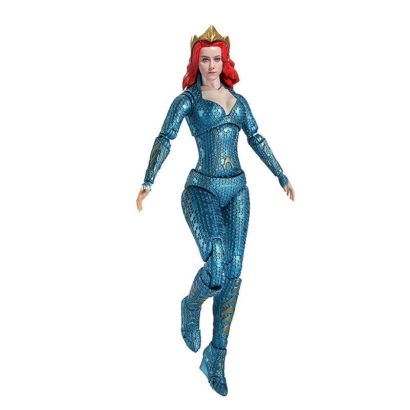 Fondjoy DC Comics Mera Aquaman 2 1/9 Action Figure Wholesale - Collectible Model Kit with Movable Joints, Bulk Stock for Retailers