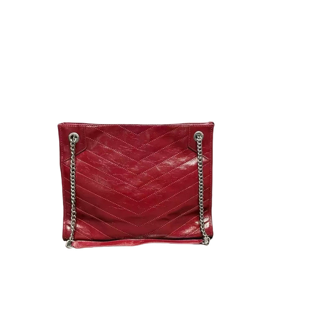 Fashion Women Oil wax leather Reticules Designer Bag Shoulder Bags Handbags for Girls