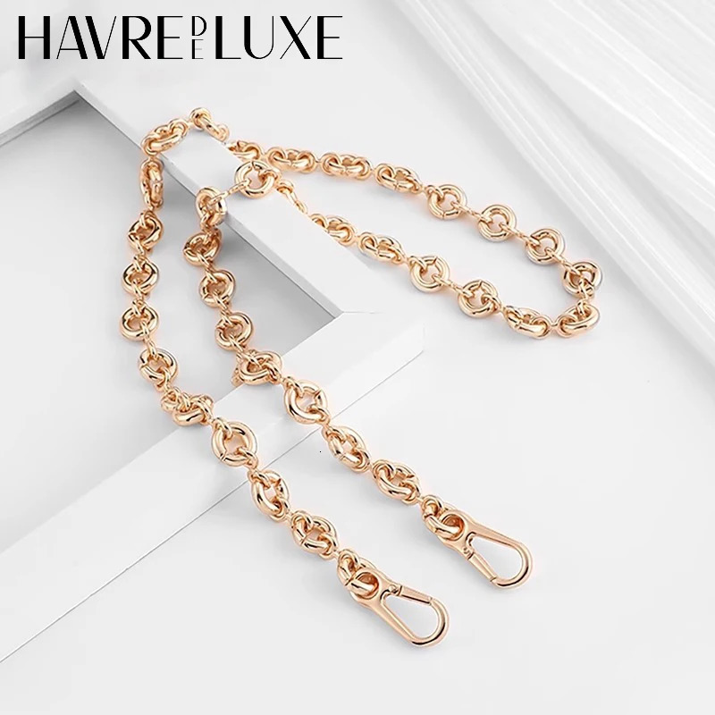 Straw woven bag chain strap for Lew fashion not easy to scratch and fade bag accessories 251030