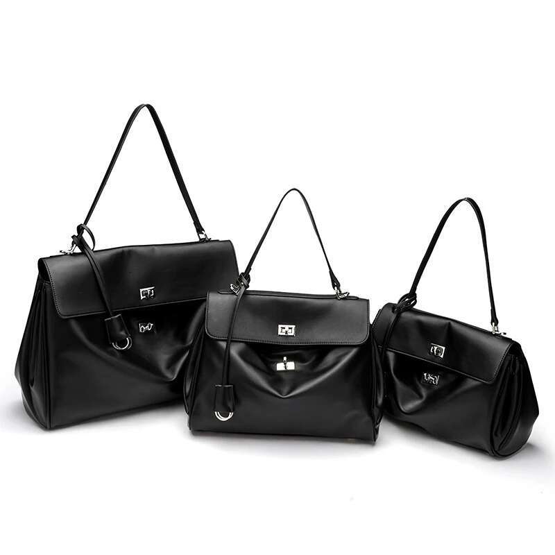 Brand Rodeo Woman Spring Autumn Leather Totes Fashion Gold Buckle Women Shoulder Handbags Crossbody Kelly Bags