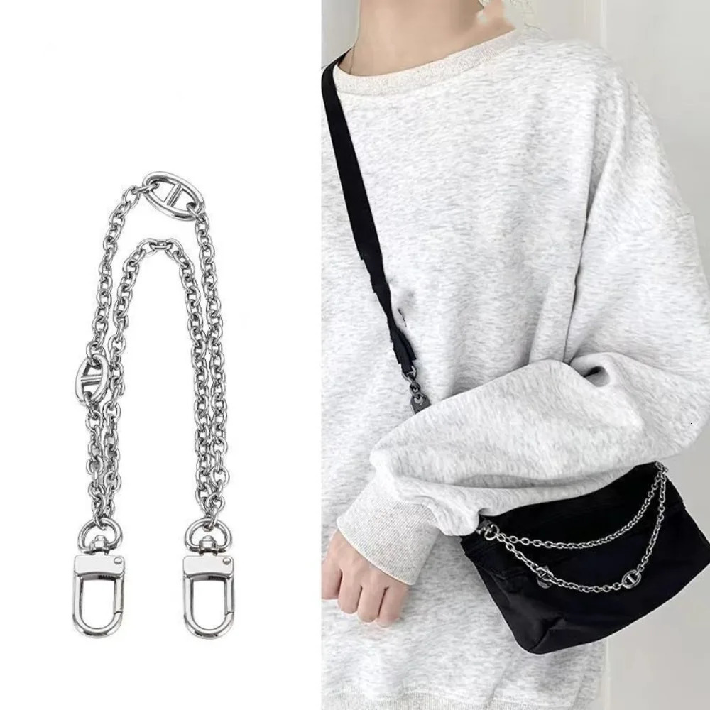 1PC Metal Bag Chain Accessories Extension Chains Underarm Crossbody Shoulder Belt Replacement Bags Strap For Womens Bag 251030