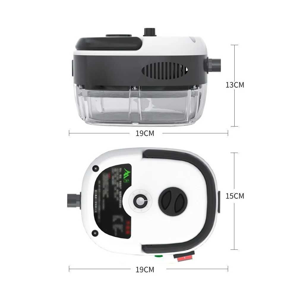 2500W Portable Handheld Steam Cleaner High Temperature Pressurized Steam Cleaning Machine with Brush Heads for Furniture Car z250402