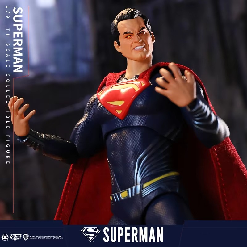 Fondjoy DC Comics Superman 1/9 Action Figure Wholesale - Collectible Model Kit with Movable Joints, Superhero Gift Bulk Stock