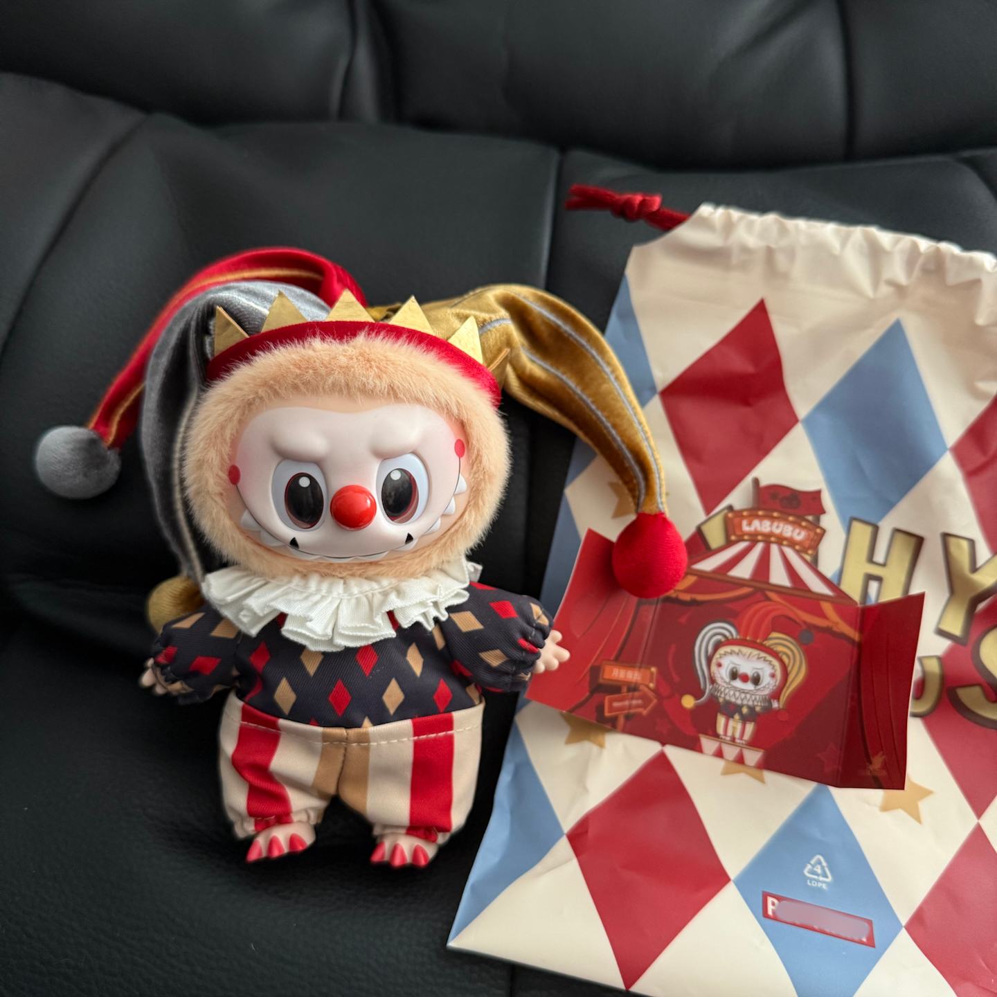 Hot Sale PPMT Halloween Why so Serious Series Juggling Clown Rainbow Jelly Bean Bubblegum Moonlit Mask Mini LABUBU Cute Vinyl Plush Pendant Blind Box 