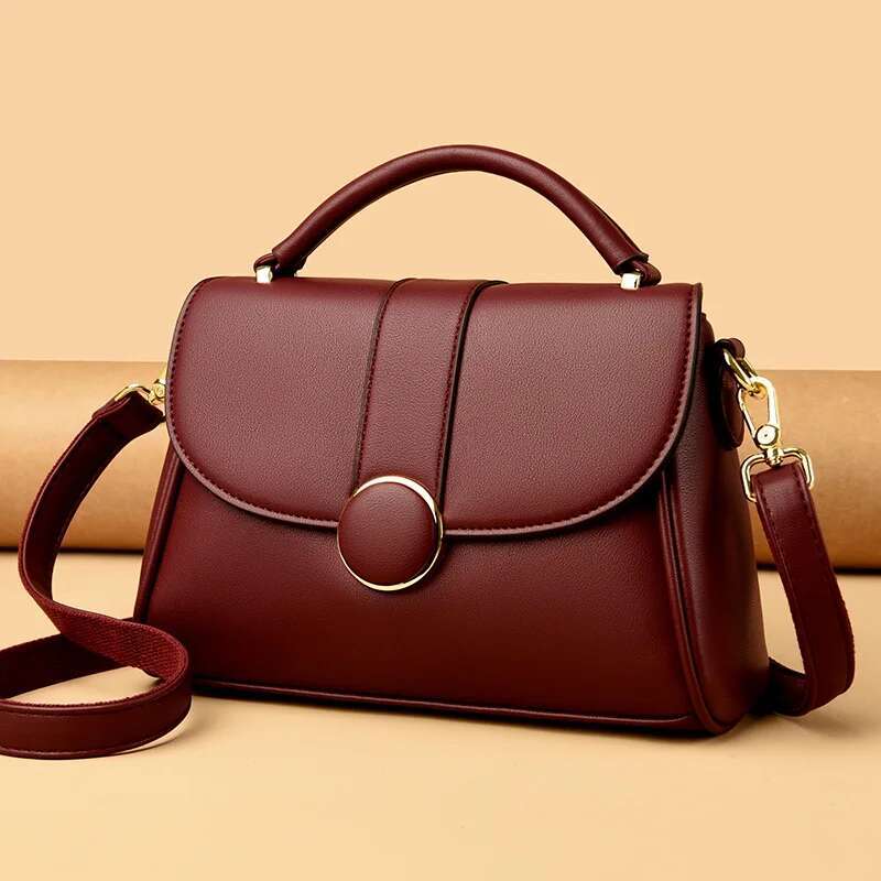 Fashion Solid Color Women Crossbody Female Shoulder Designer New Handbag Ladies Tote Sac A Main Feminina