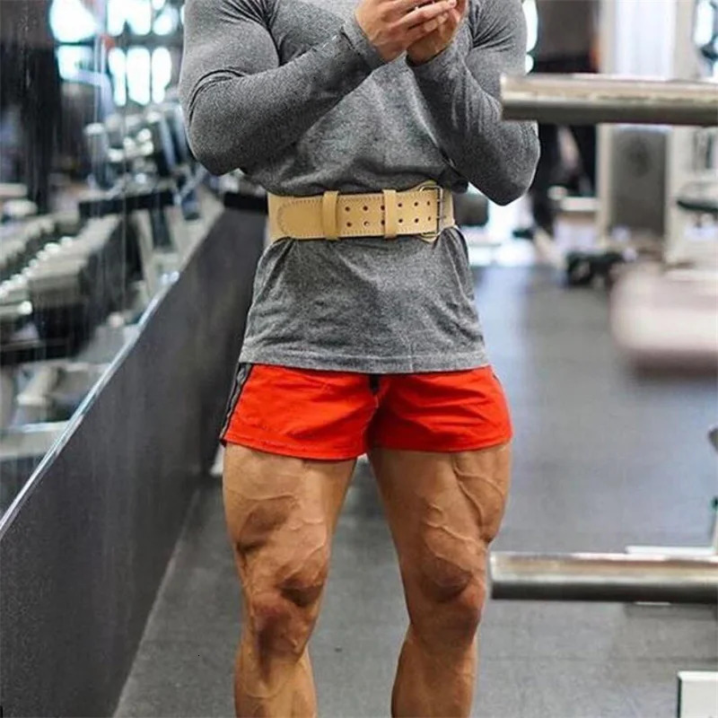 Muscle mens summer beach shorts gym fitness and bodybuilding breathable fast drying sports casual jogging 250402m