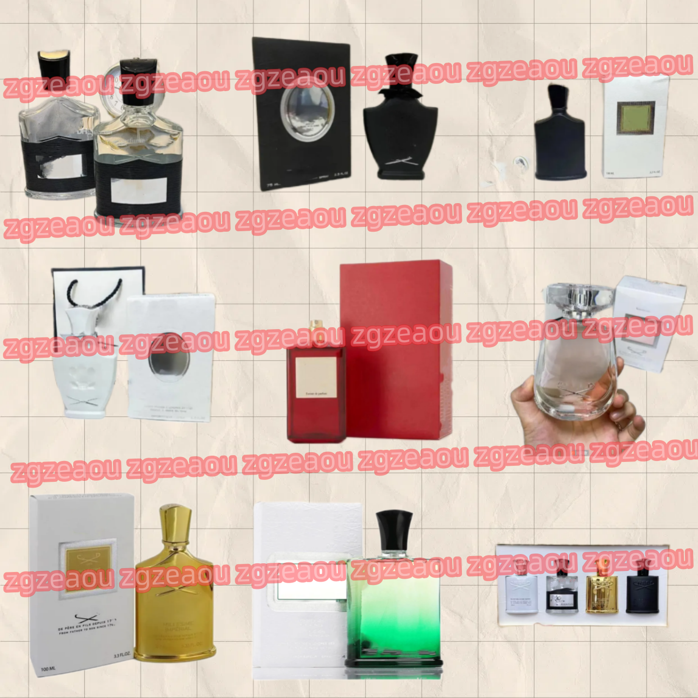 Cologne For Mens Designer Perfume for Women Parfum Cologne de longue durée de parfum durable 100 ml Fragarance de luxe