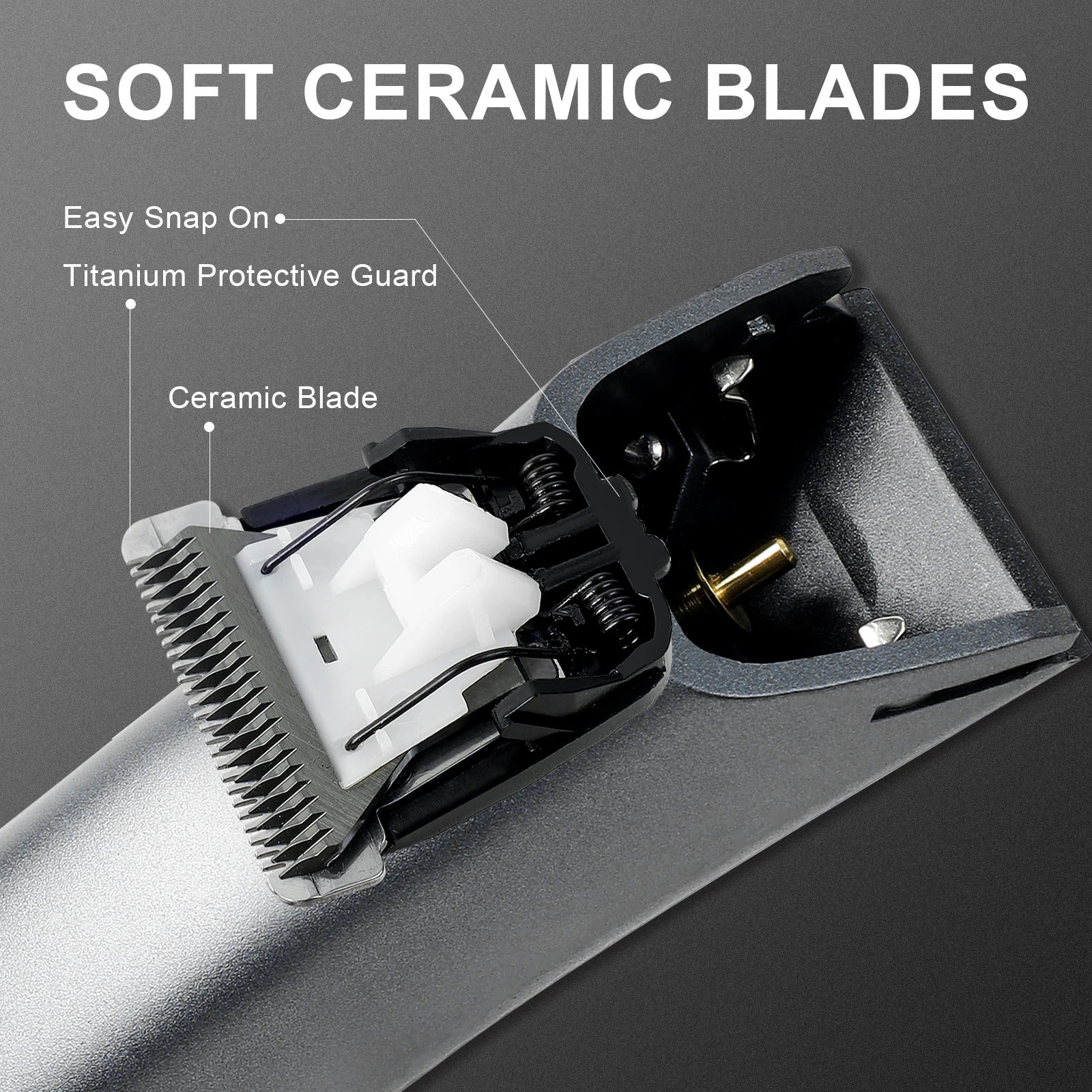 Electric Groin Hair Trimmer for MenBody Groomer Pubic Waterproof Hair TrimmerReplaceable Ceramic Blade 251030