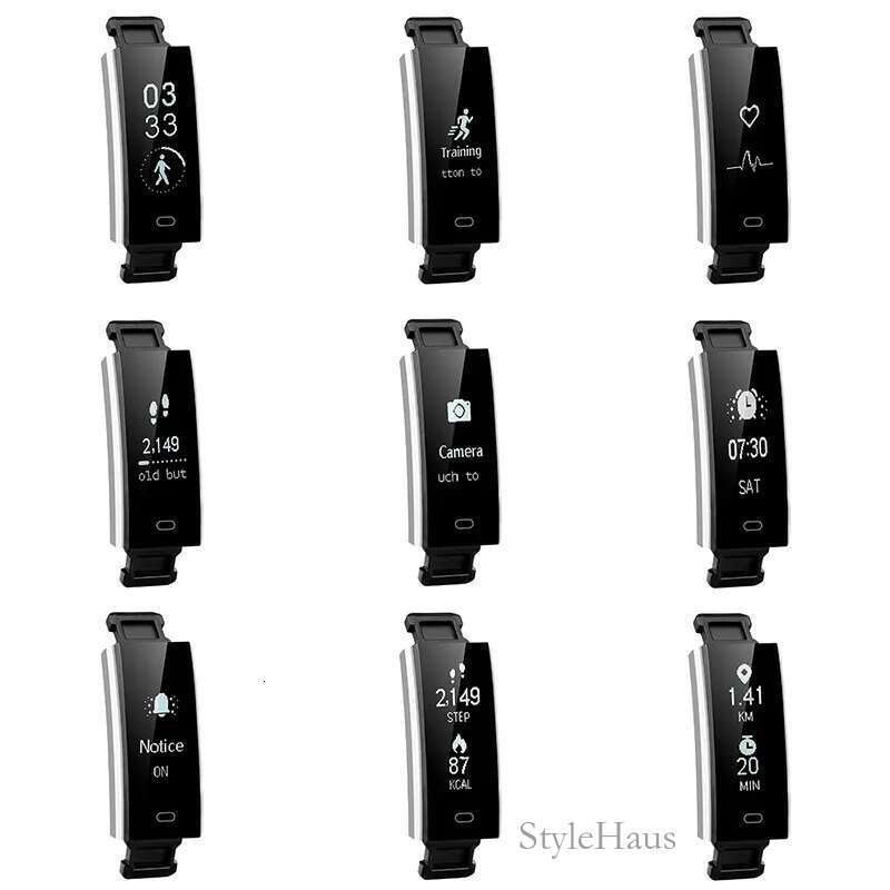 GPS Bracelet Heart Rate Monitor Waterproof Smart Fiess Tracker Wristwatch Wearable Devices For Phone Watch