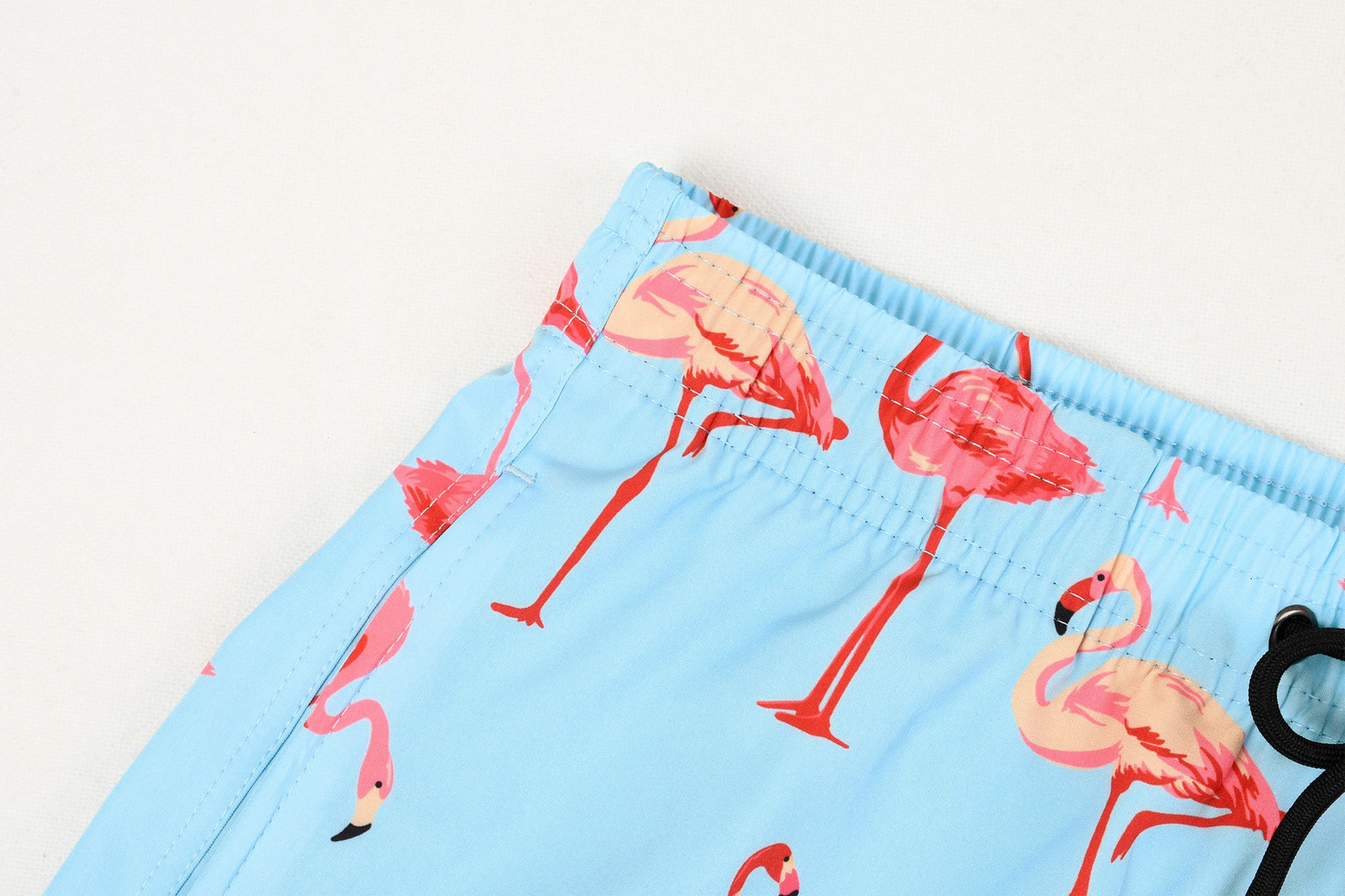 Summer polyester digital printing shockproof and fast drying Plus size boxing swimming suitable for springs man 250402m