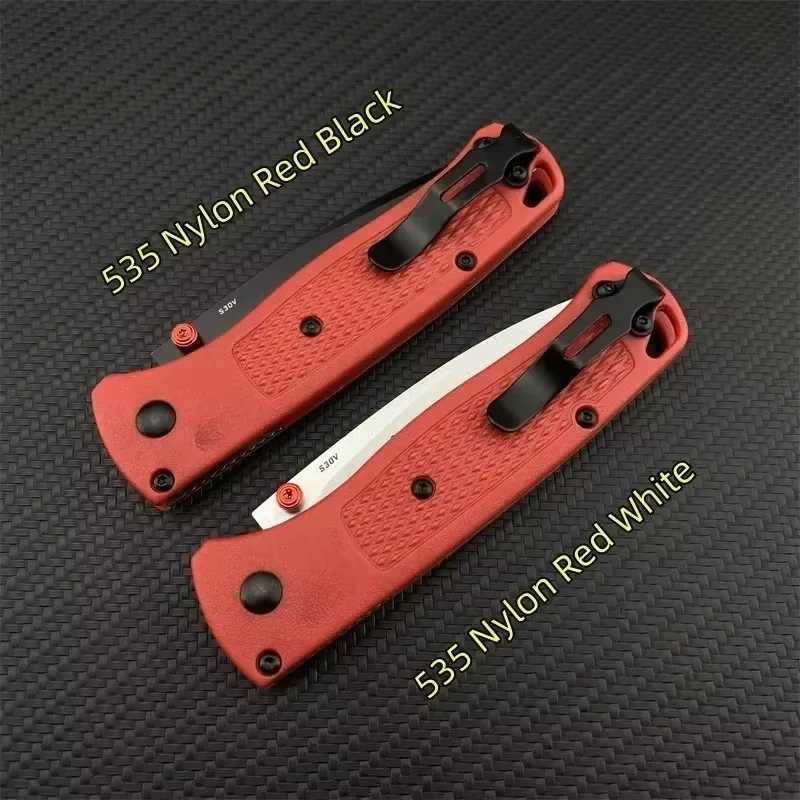 BM 535 Bugout Multi EDC Folding Knife Handle Drop Point Ultra Light Outdoor Hunting Camping Fishing Bag ToolW250402