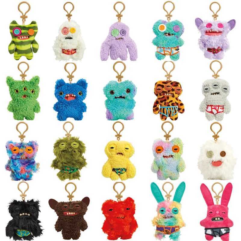 Fuggler Ugly Monster Teeth Plush Toy Spray Rabbit Plush Keychain Pendant Handbag Accessories Plush Decorative Toy W250402