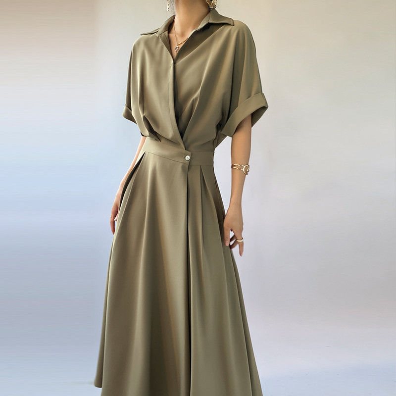L220 New style goddess style long skirt commuting slim temperament skirt