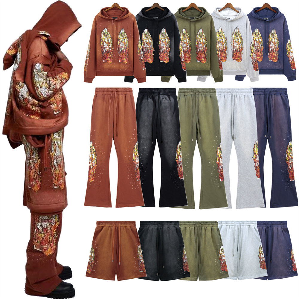 2025 Who Decides War Designer High Quality Hoodie Men's the Cotton Wreath Sweatshirt Unisex Oversized Hoodies Design Hoody Fashion Hip Hop Hooded Sweatshirt