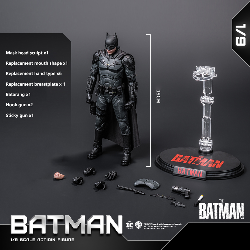 Fondjoy DC Comics Batman Standard 1/9 Action Figure Wholesale - 2022 Collector Series with Movable Joints, Model Kit Bulk Stock for Resellers