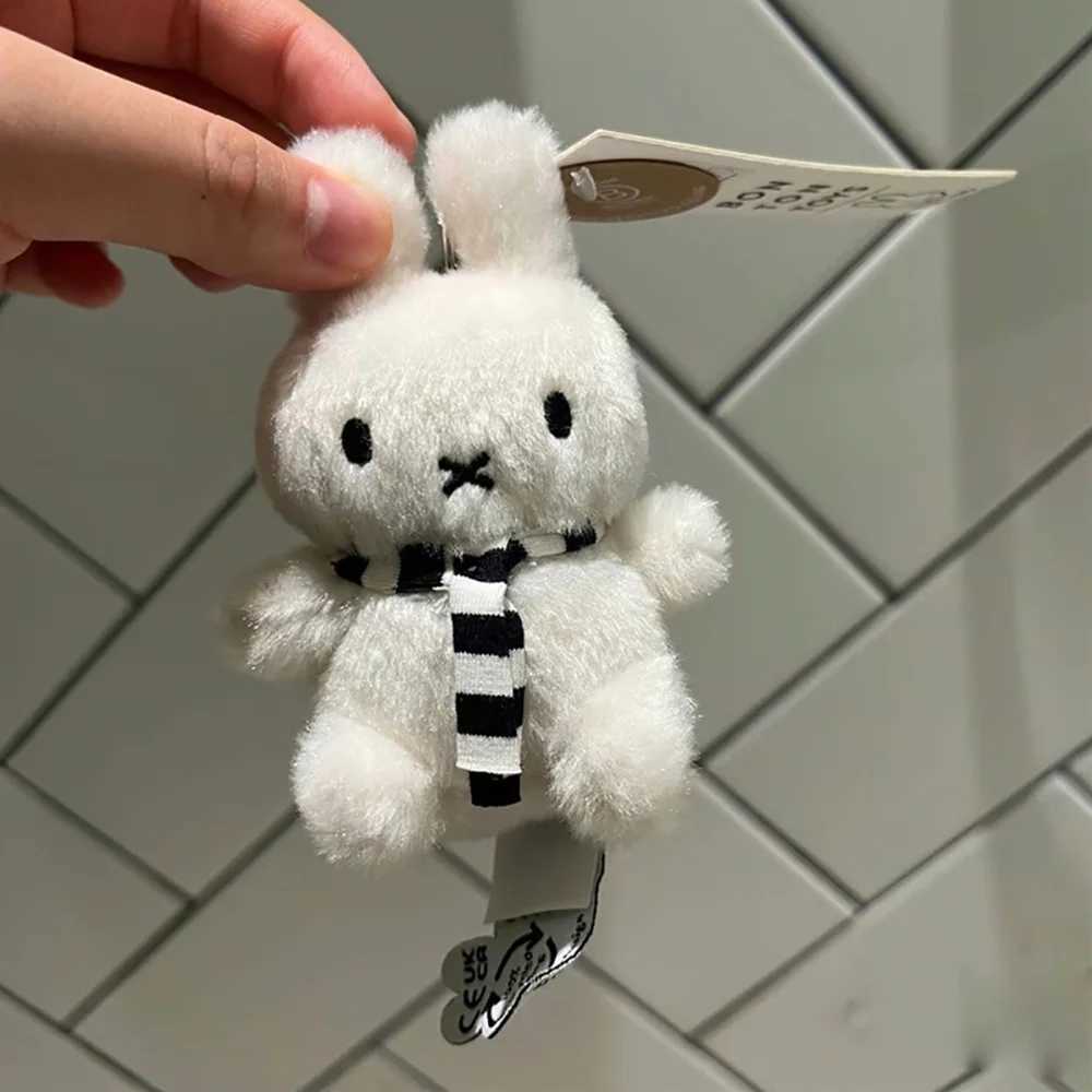 Kawaii Miffys Doll Keychain Cartoon Bag Pendant Anime Character Toy Keyring Accessories Cute Decoration Childrens Birthday Gift W250402